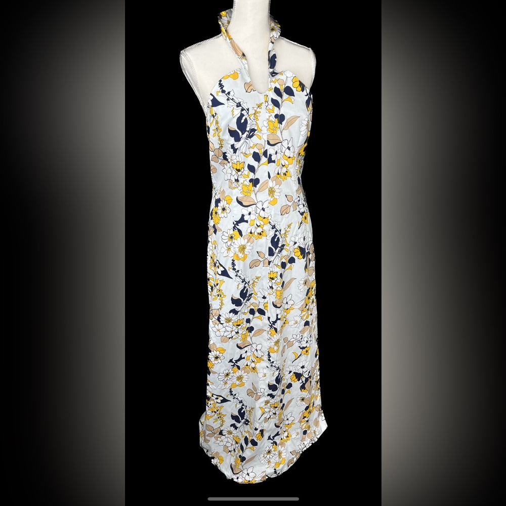 Handmade 1970s halter top maxi one of a kind - Picture 5 of 12